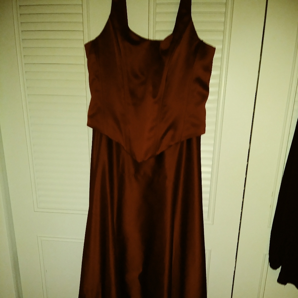 Deep Red Size 18 Formal Dress
